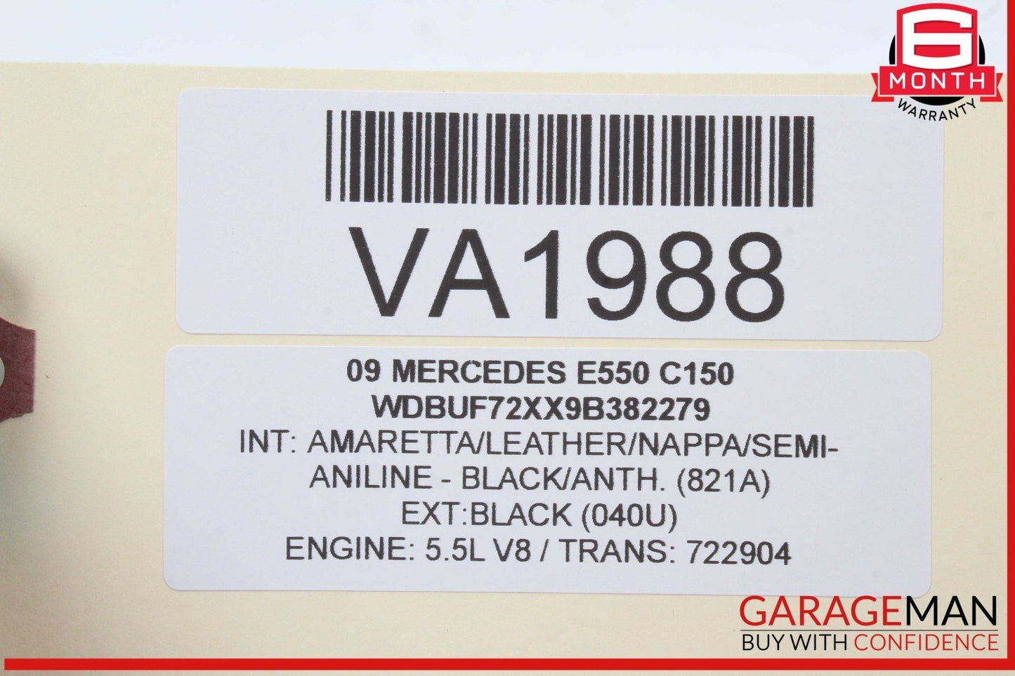 03-11 Mercedes W211 E550 E320 CLS550 Front Left Lower Rearward Control Arm OEM