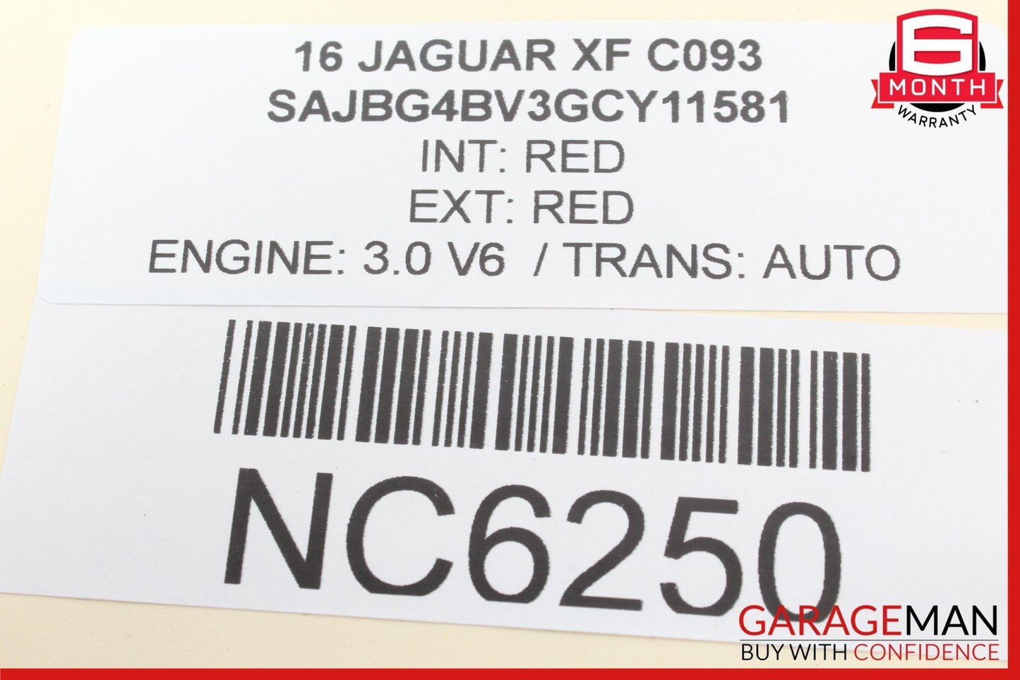 Jaguar Unknown GX7314B790AK/ GX73 14B790 AK/ GX73-14B790-AK OEM