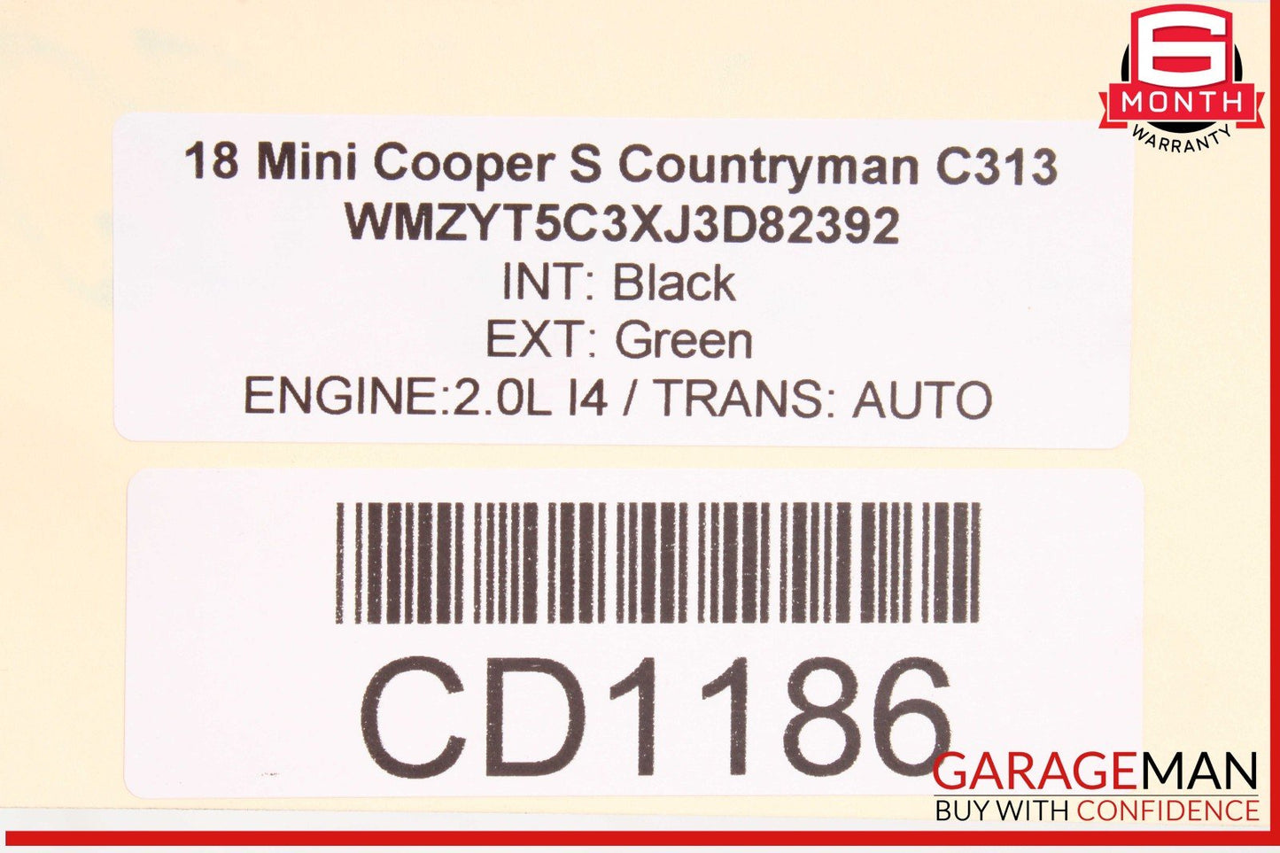 17-20 Mini Cooper S Countryman Front Bumper Cover Assembly OEM