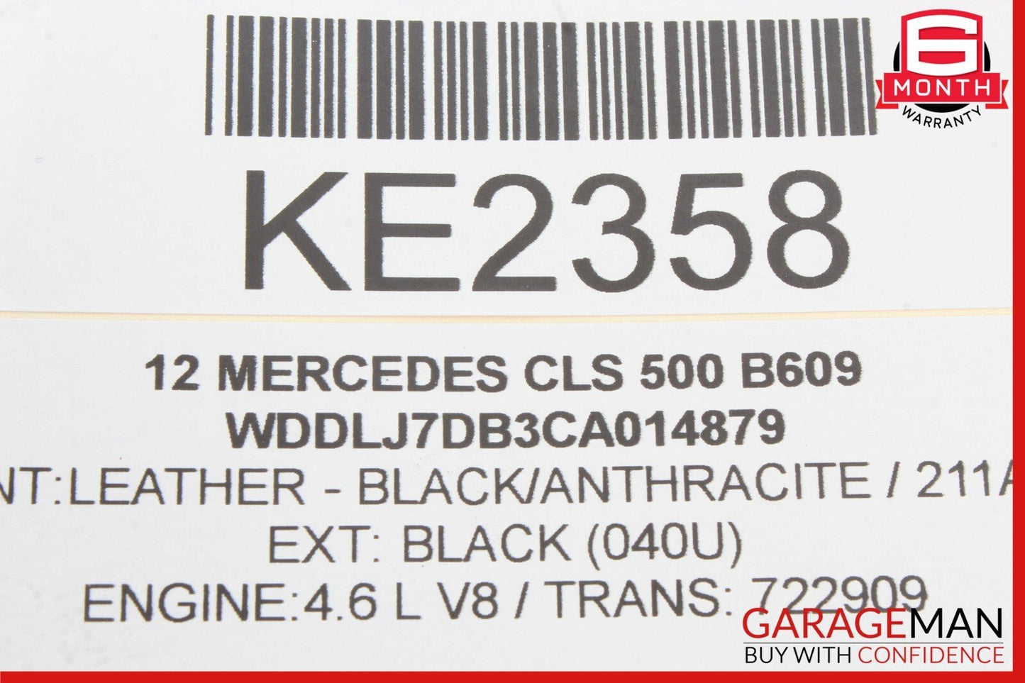 10-18 Mercedes W218 CLS550 E500 Rear Right Side Lower Spring Seat Control Arm
