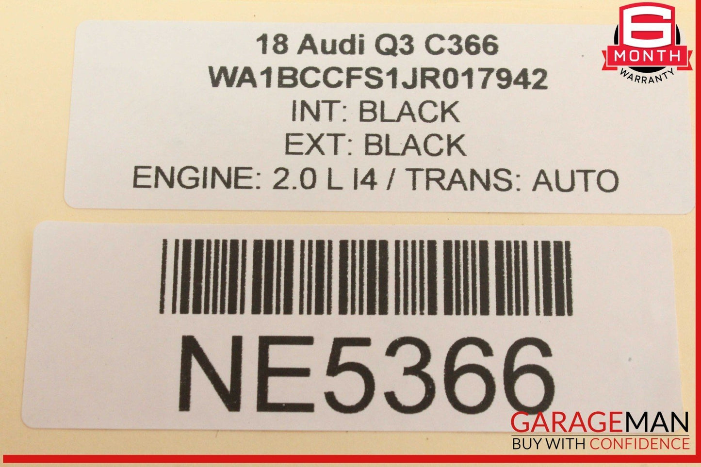 14-18 Audi Q3 A6 SQ5 Front Right Side Seat Adjustment Switch 8K0959748 OEM