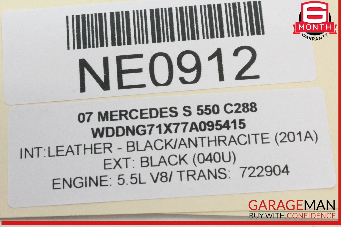 07-13 Mercedes W221 S550 Center Console CD Player Cover Trim Panel Black OEM