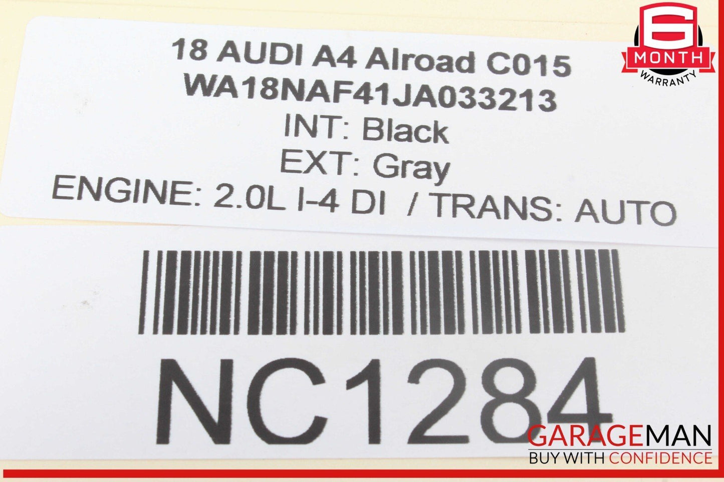 17-20 Audi A4 Allroad Fuel Injection Rail w/ High Pressure Fuel Pump OEM
