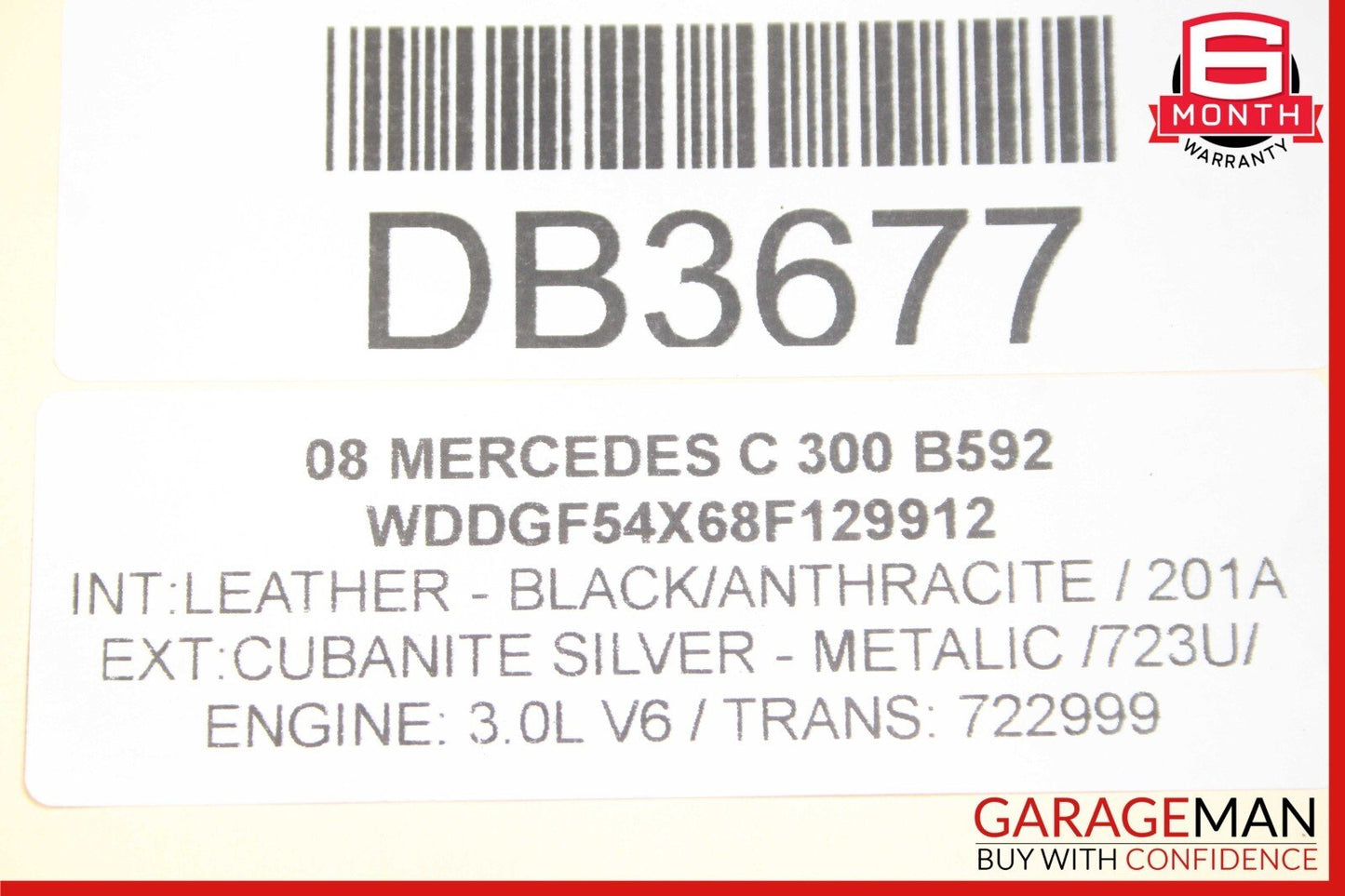 08-11 Mercedes W204 C300 RWD Rear Differential Diff Axle Carrier 2043501914 OEM