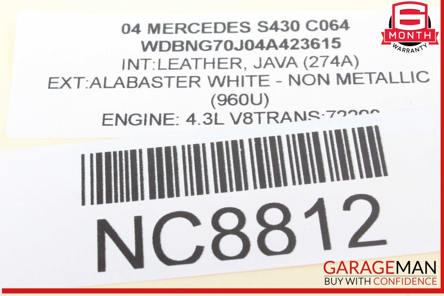 00-06 Mercedes W220 S430 S500 Front Right Side Headlight Support Bracket OEM