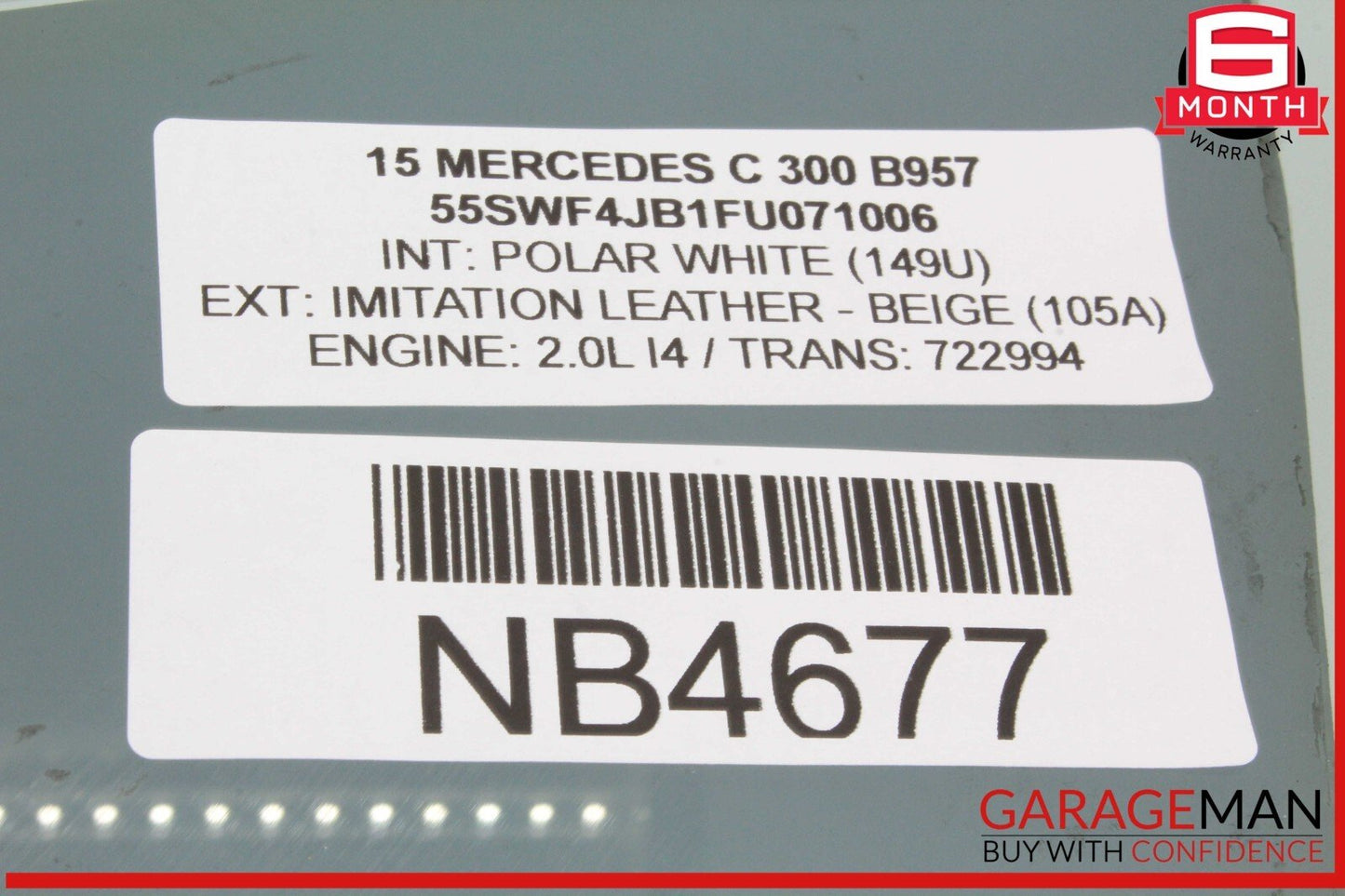 15-21 Mercedes W205 C300 C350e Front Left Side Door Window Auto Glass OEM