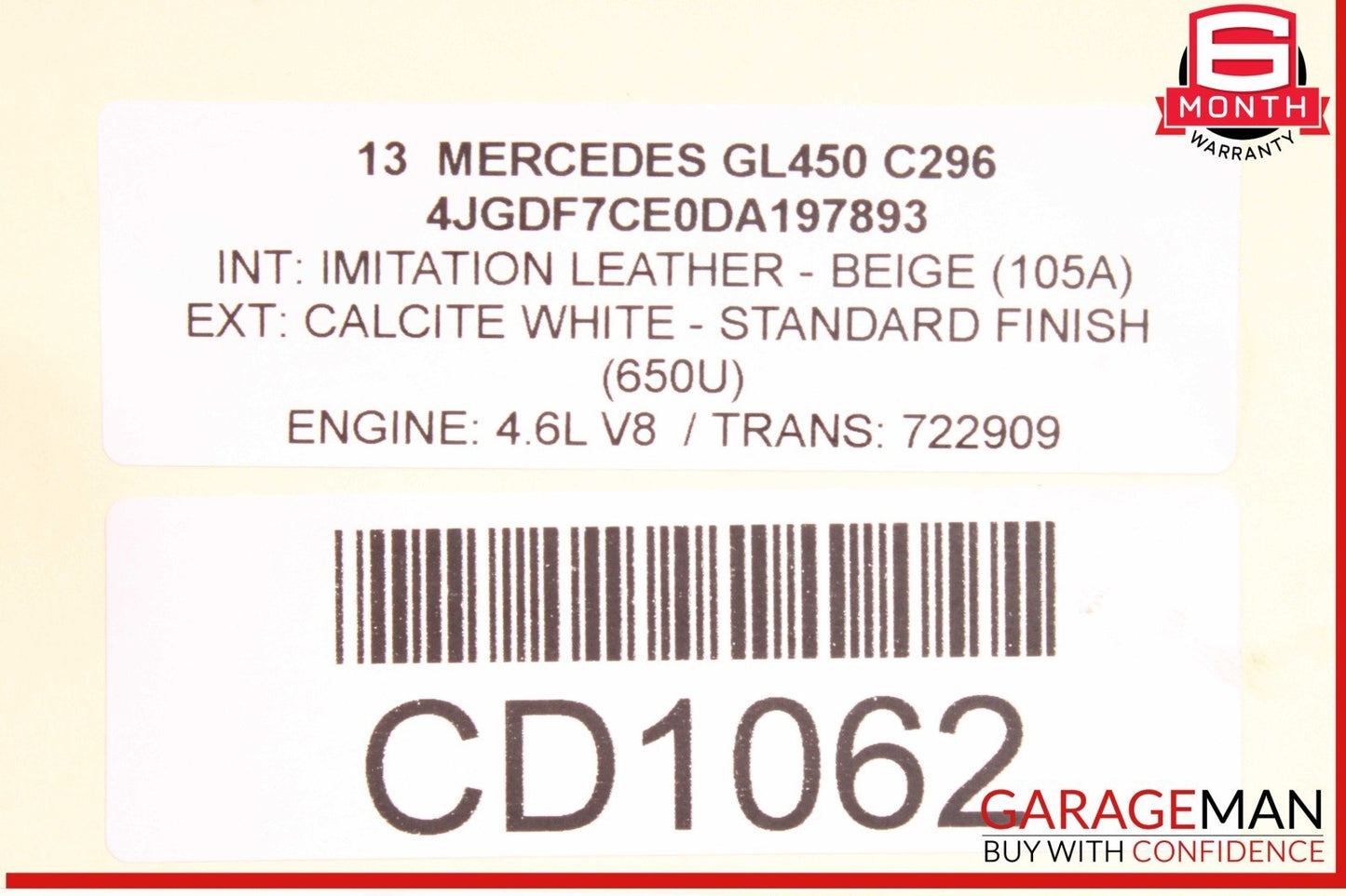 12-19 Mercedes X166 GL450 ML550 Water Radiator AC A/C Conditioning Condenser OEM