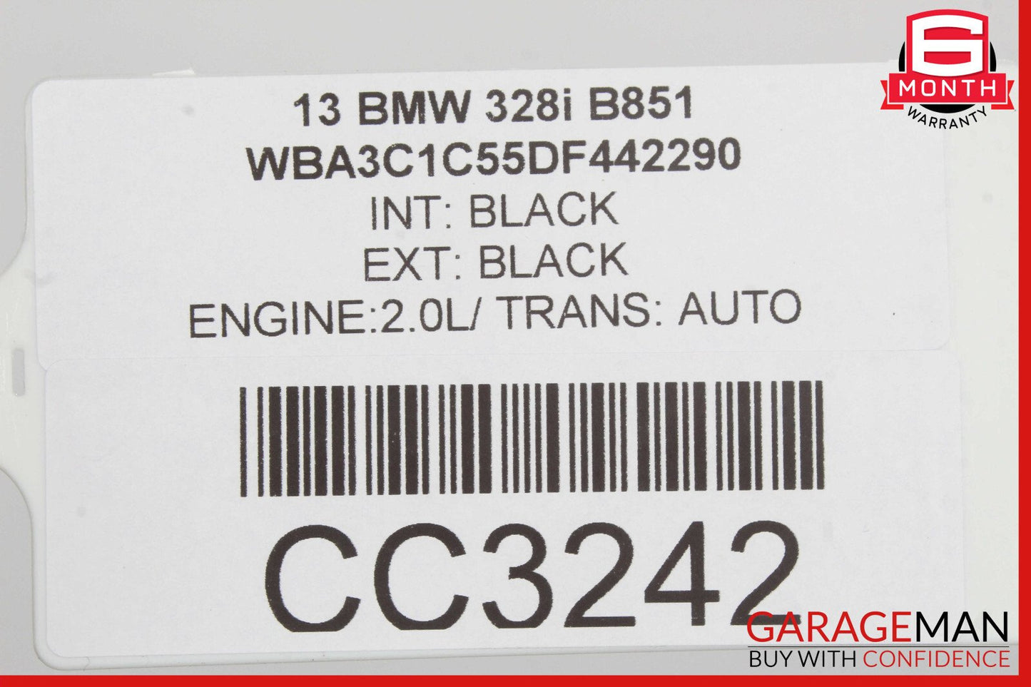 12-16 BMW F30 328i Front Bumper Cover Panel Assembly OEM