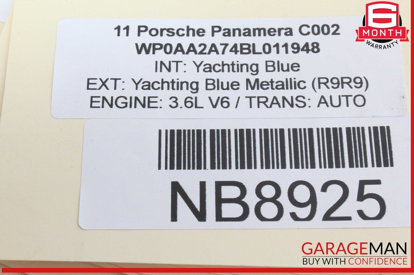 10-16 Porsche Panamera 970 AC A/C Climate Control Heater Switches 97065330309