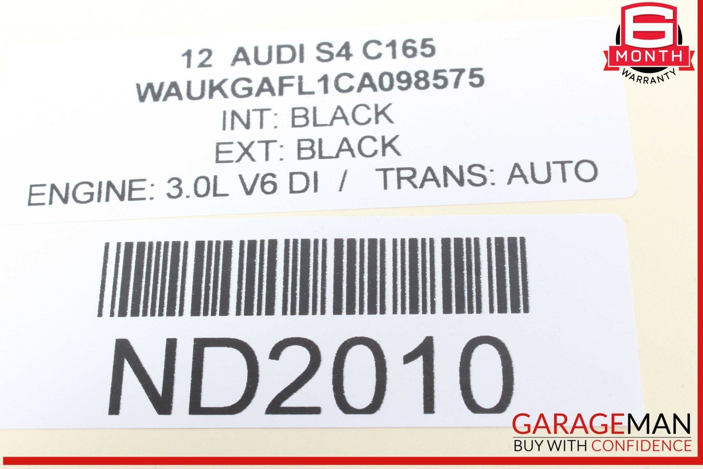 09-12 Audi S4 Front Center Dash Dashboard Display Trim Bezel 8K1857186H OEM