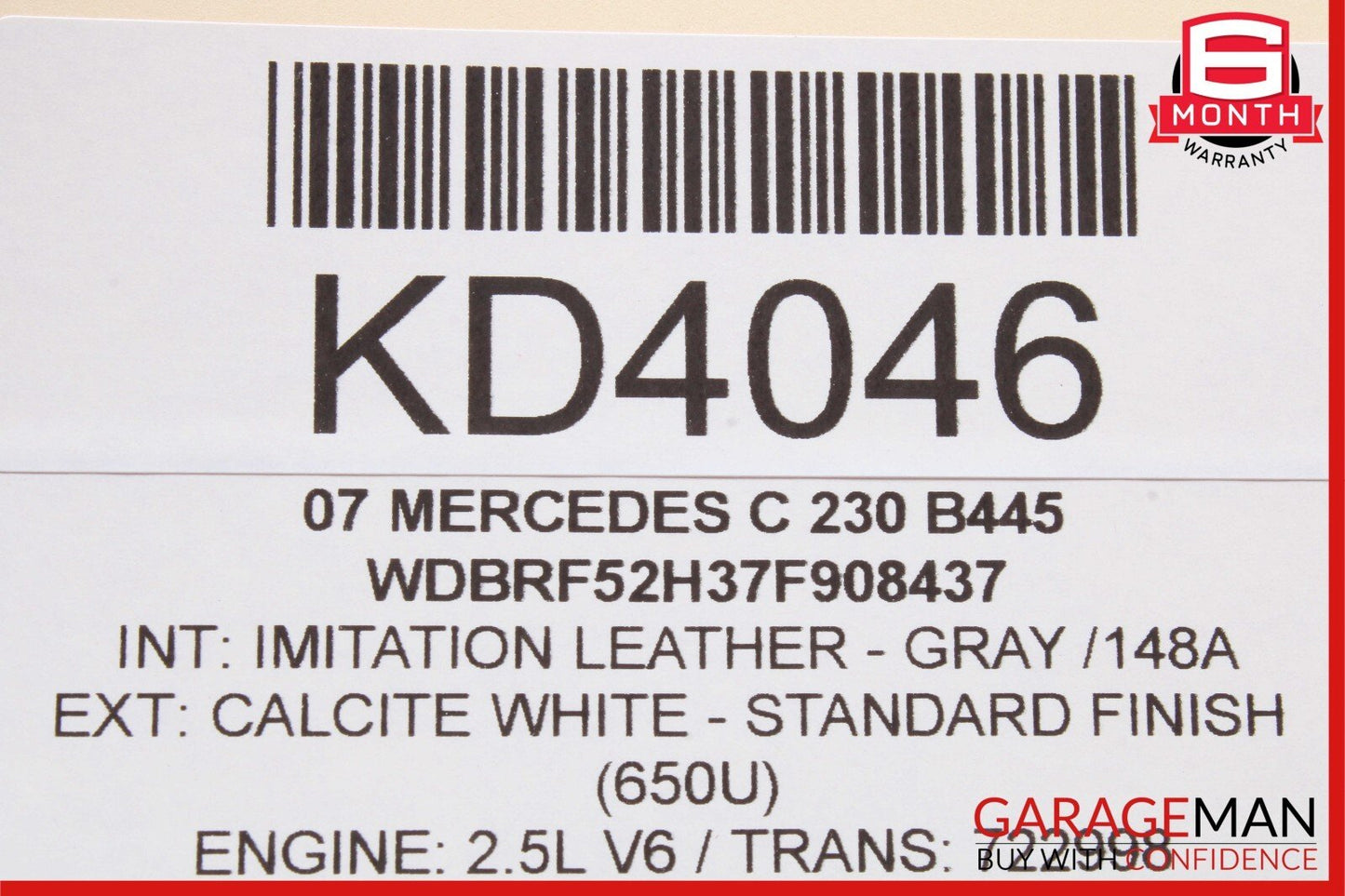 01-07 Mercedes W203 C230 C55 AMG Front Right Side Door Controller Module