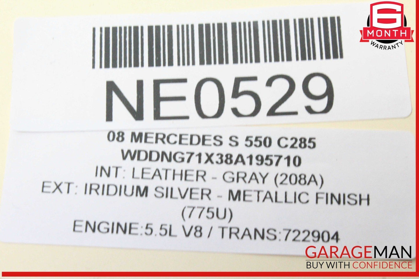 07-14 Mercedes W221 S550 ESP Parking Assist Suspension Switch Controller Module