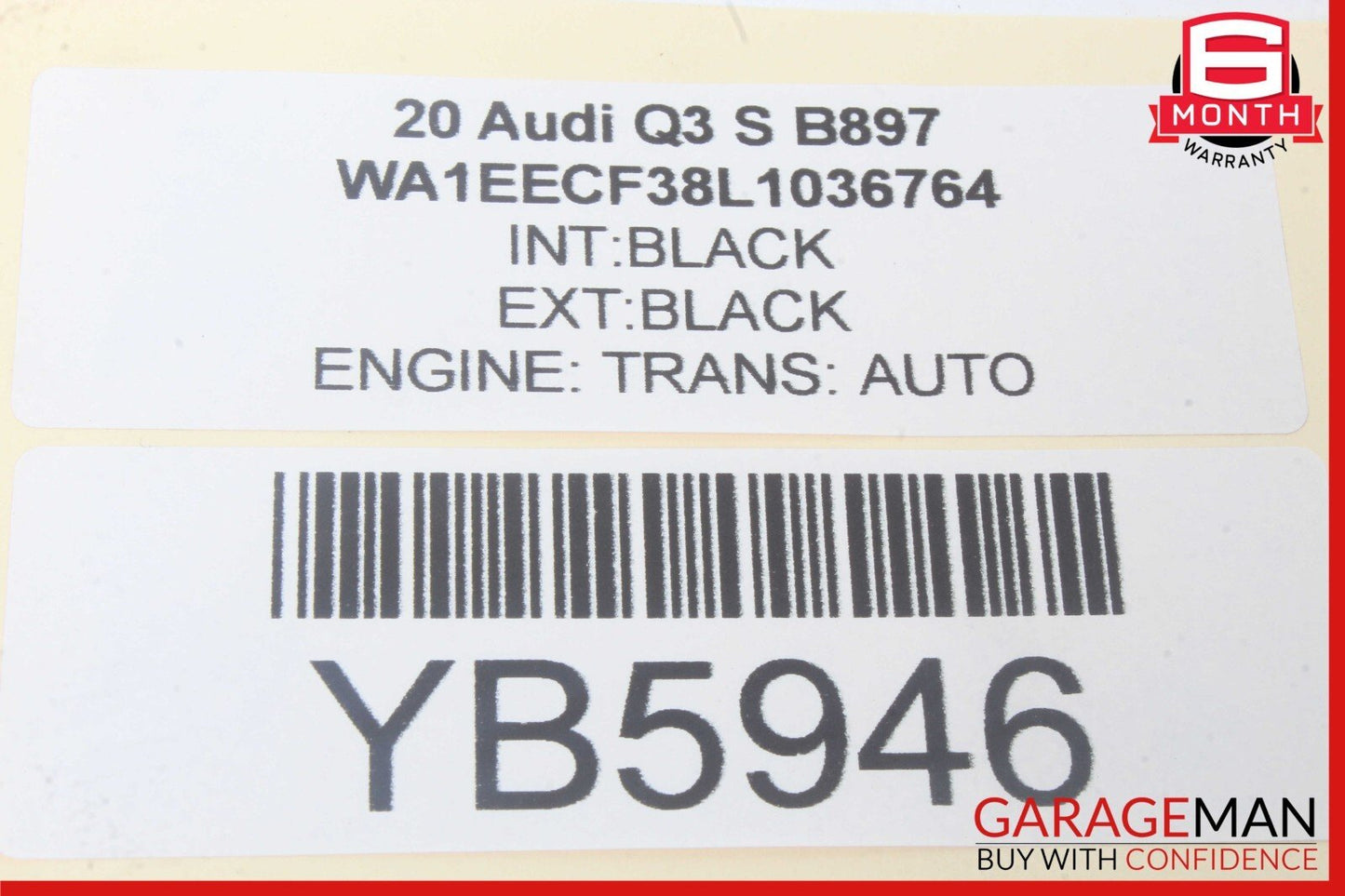 19-25 Audi Q3 Brake Stop Foot & Petrol Throttle Pedal 5Q1723058BP 6PV01062183