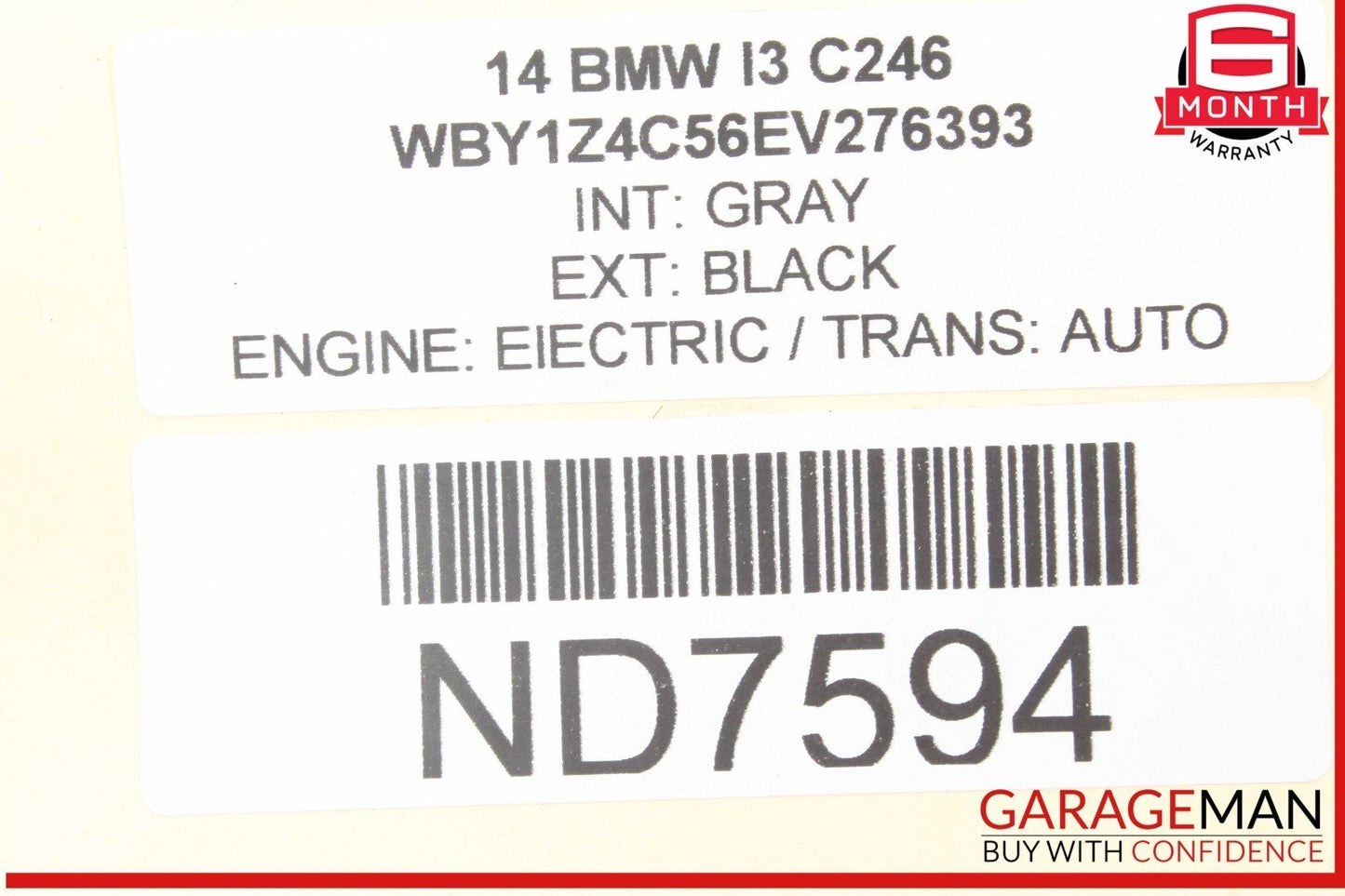 14-21 BMW i3 I01 Hybrid Engine Motor Assist High Voltage Wire Harness Cable OEM