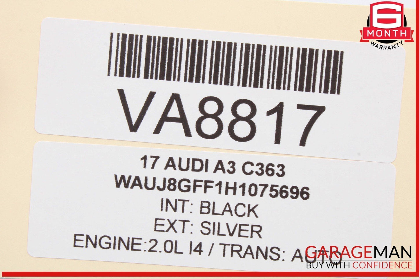 15-20 Audi A3 S3 RS3 Rear Right Side Spindle Knuckle Wheel Hub 5Q0505436J OEM