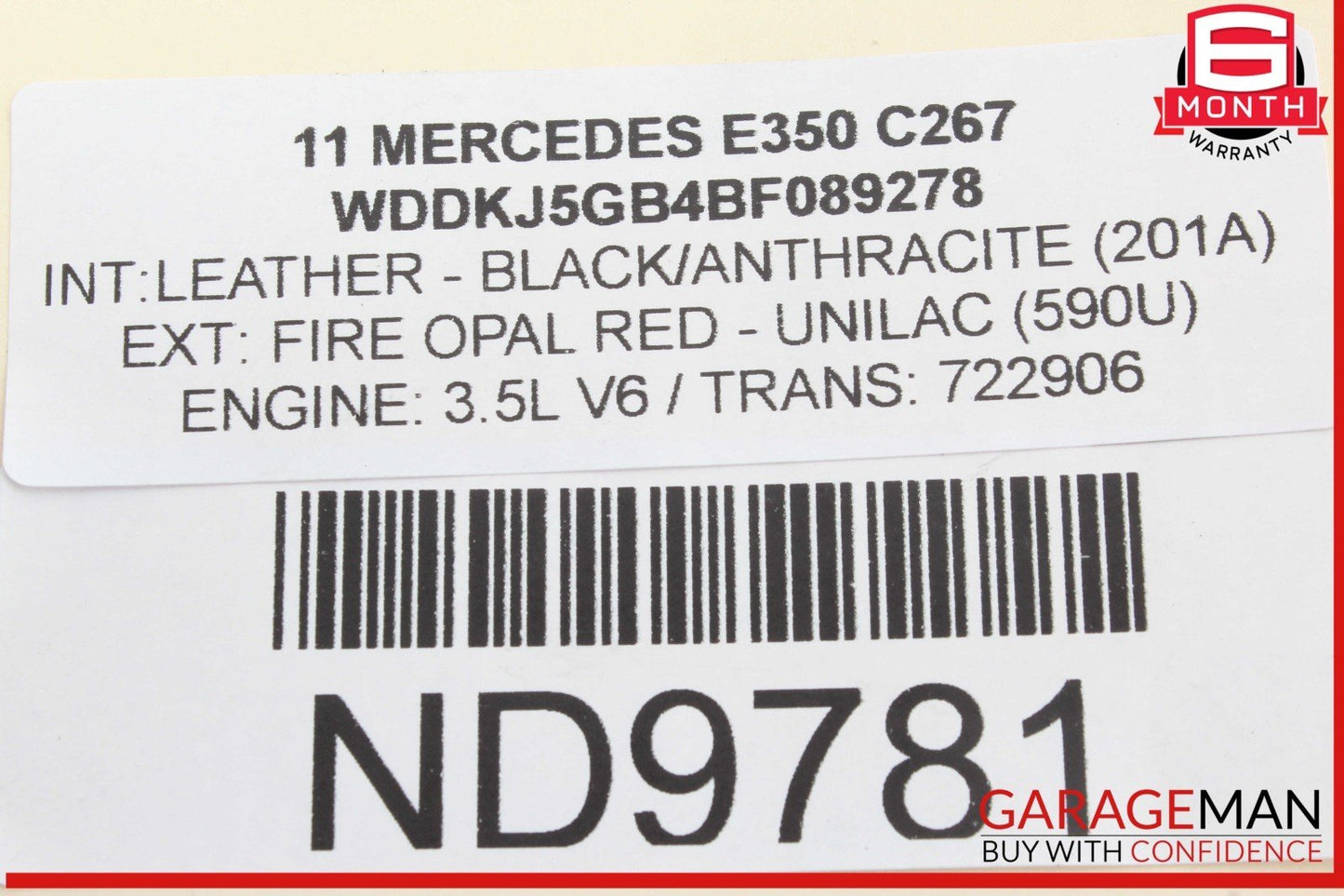 08-20 Mercedes W212 E350 C250 Front Left Wheel Spindle Knuckle Hub Bearing OEM