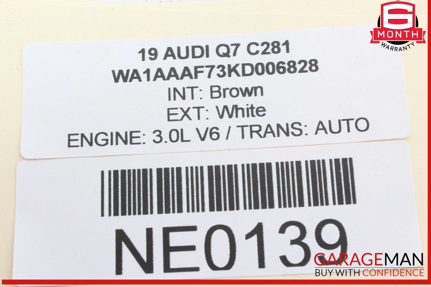 17-24 Audi Q7 Front Right Passenger Side Seat Belt Seatbelt w/ Tensioner OEM