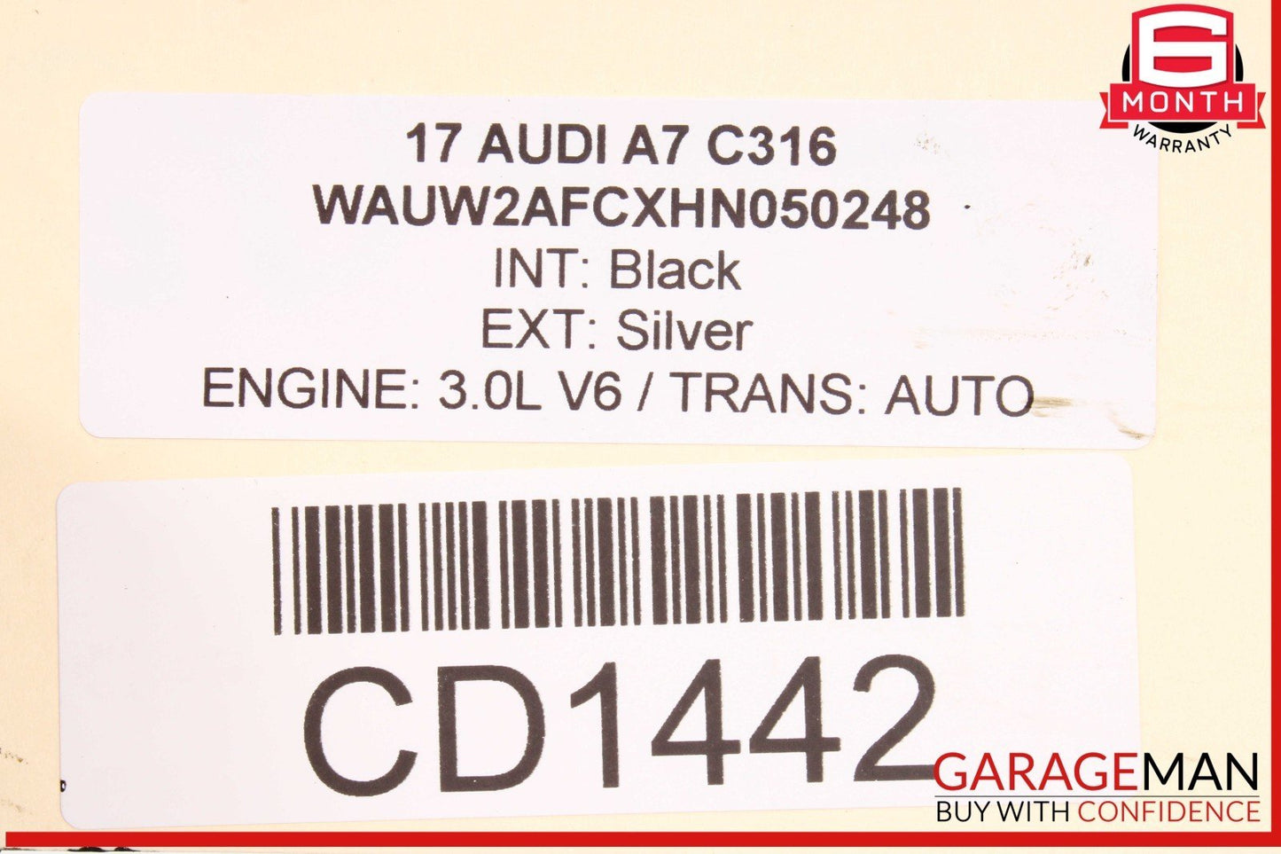 12-18 Audi A7 A6 Quattro Rear Diff Differential Axle Carrier Assembly OEM