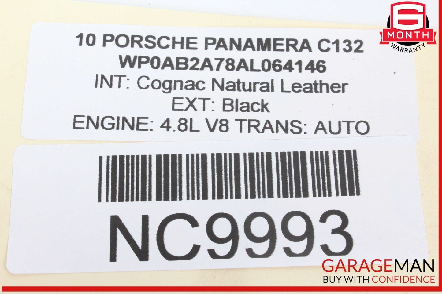 10-16 Porsche Panamera 970 Front Right Side Spindle Knuckle w/ Rotor Disc OEM