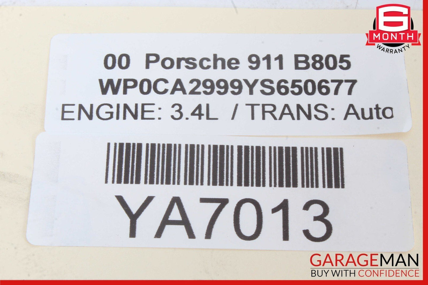 97-05 Porsche Carrera 911 996 Boxster 986 Windshield Washer Fluid Tank OEM