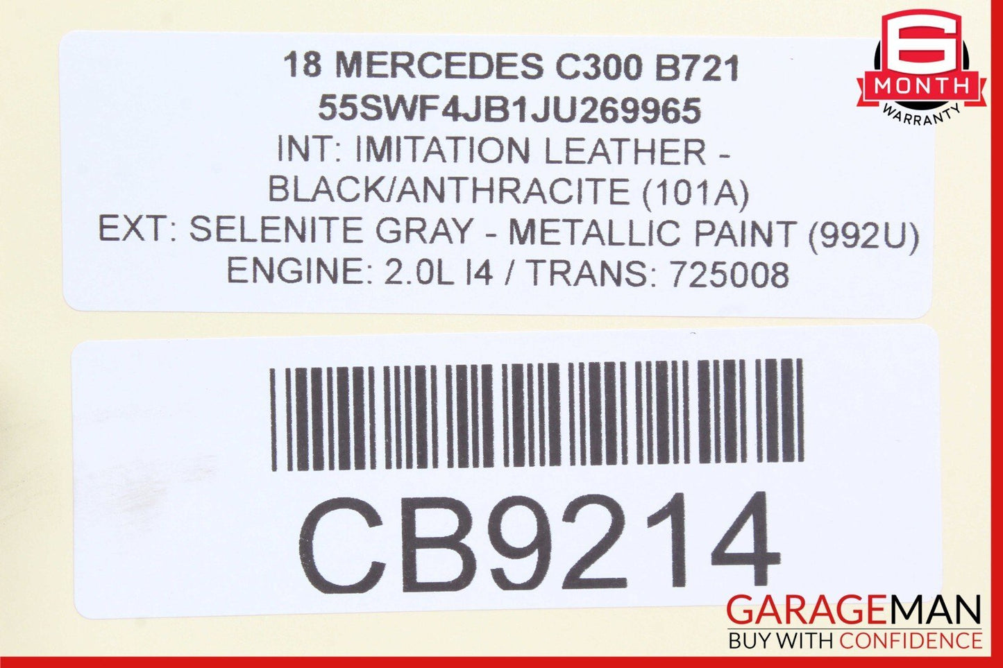 15-20 Mercedes W205 C300 Rear Left Driver Side Spindle Knuckle Hub Assembly OEM