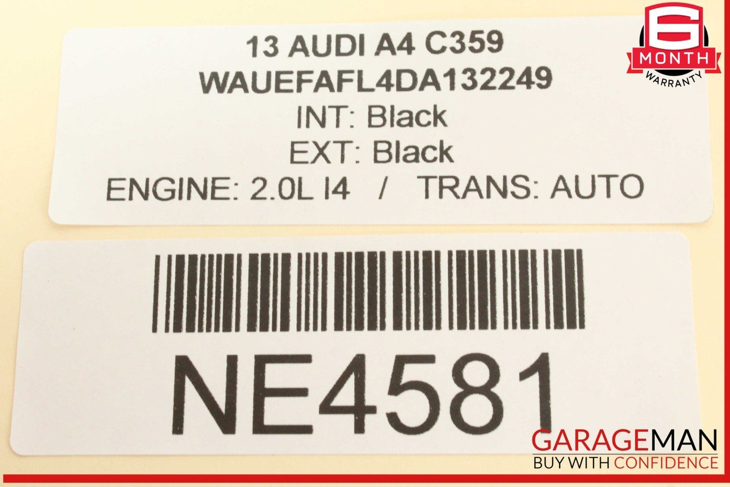 13-17 Audi A4 Q5 A5 Front A/C AC Climate Control Switch Panel Assembly OEM
