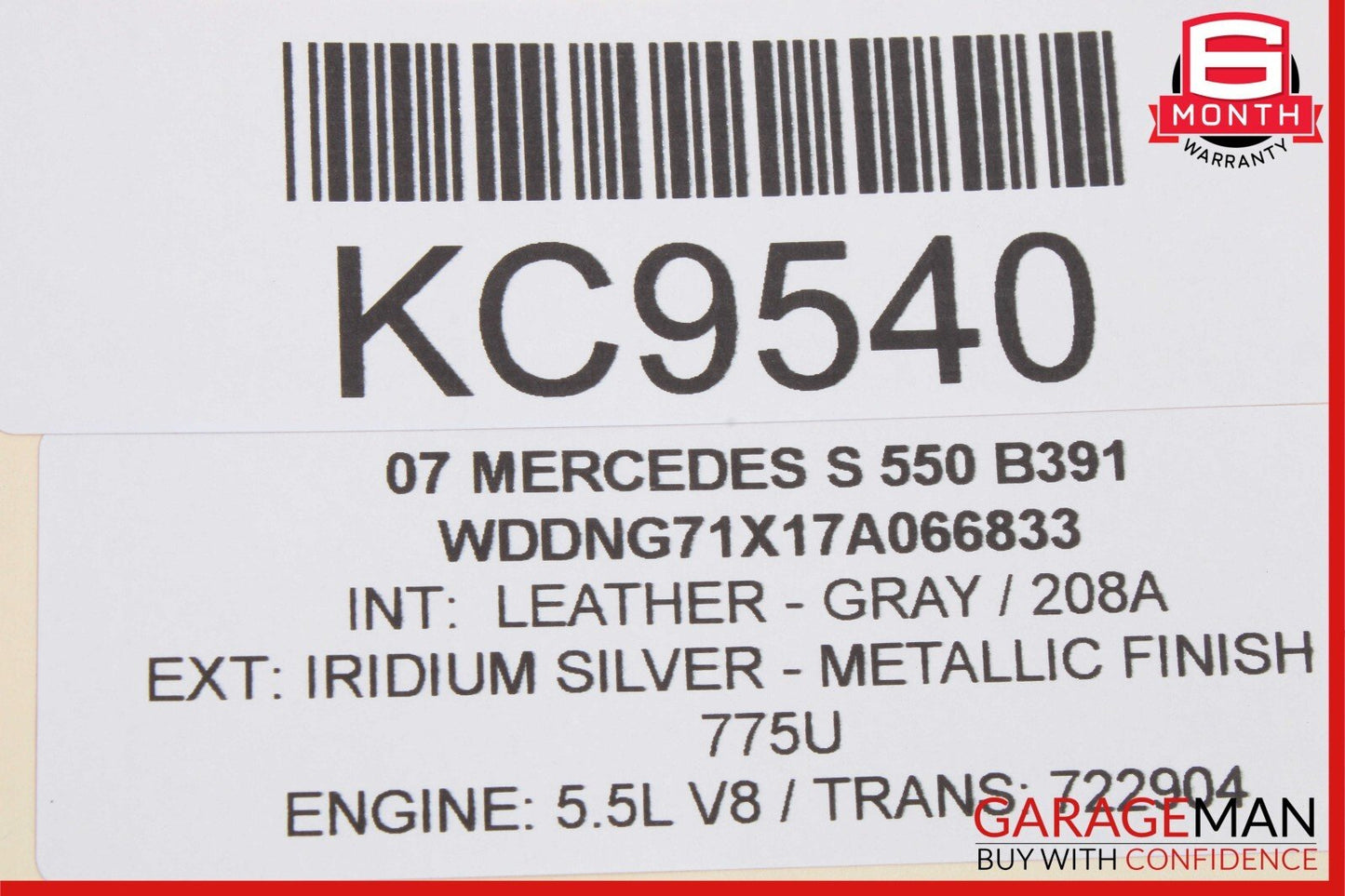 07-09 Mercedes W221 S450 S550 Front Dashboard Dash Trim Panel Bezel Cover Wood