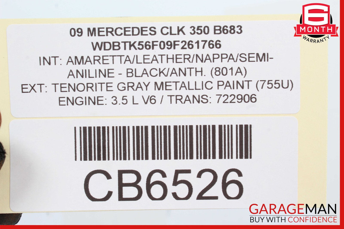 05-09 Mercedes W209 CLK350 CLK63 Heated Seat ESP Hazard Light Switch Controls