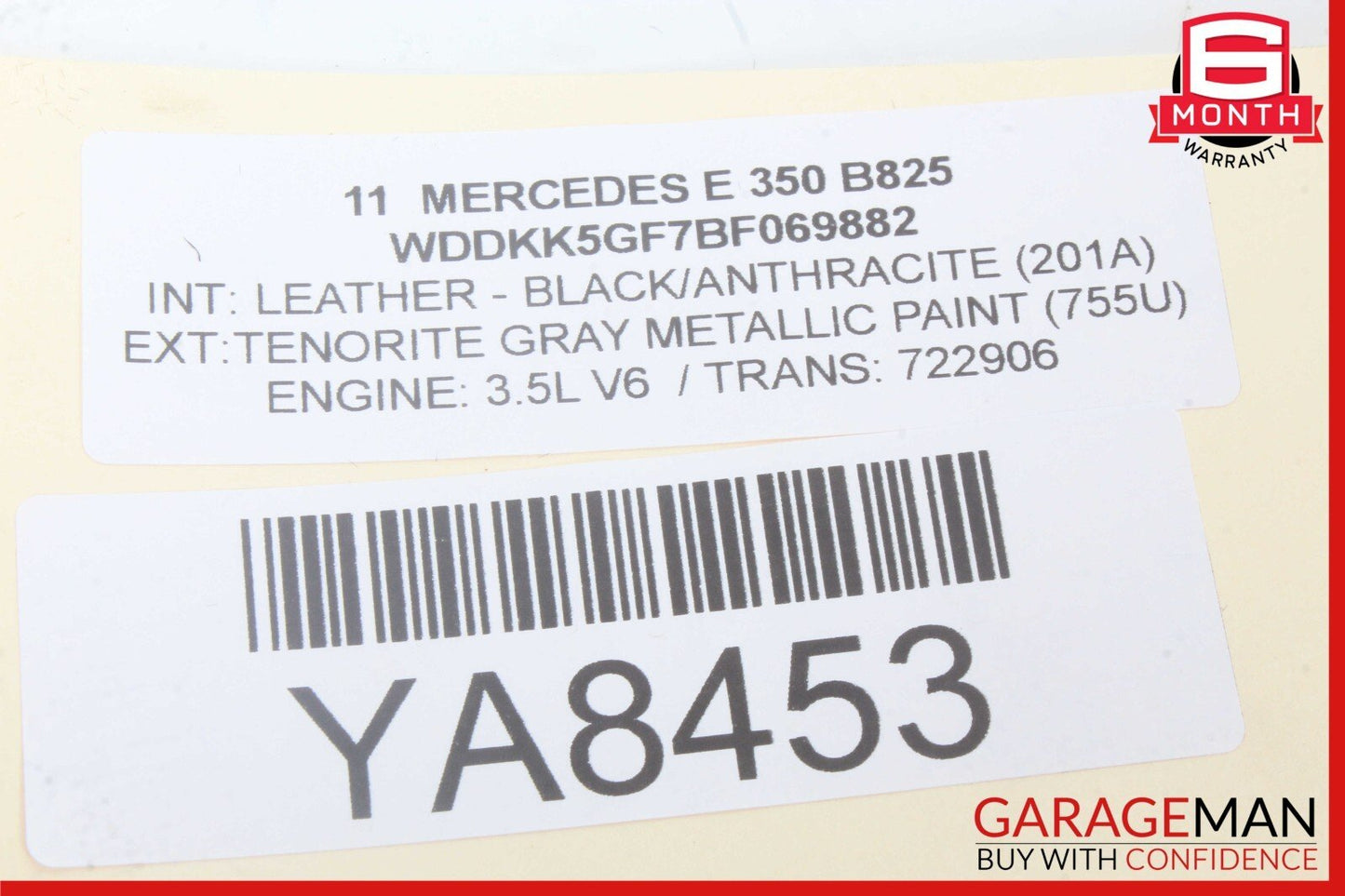 10-13 Mercedes W207 E350 E550 Dashboard Glove Box Compartment OEM