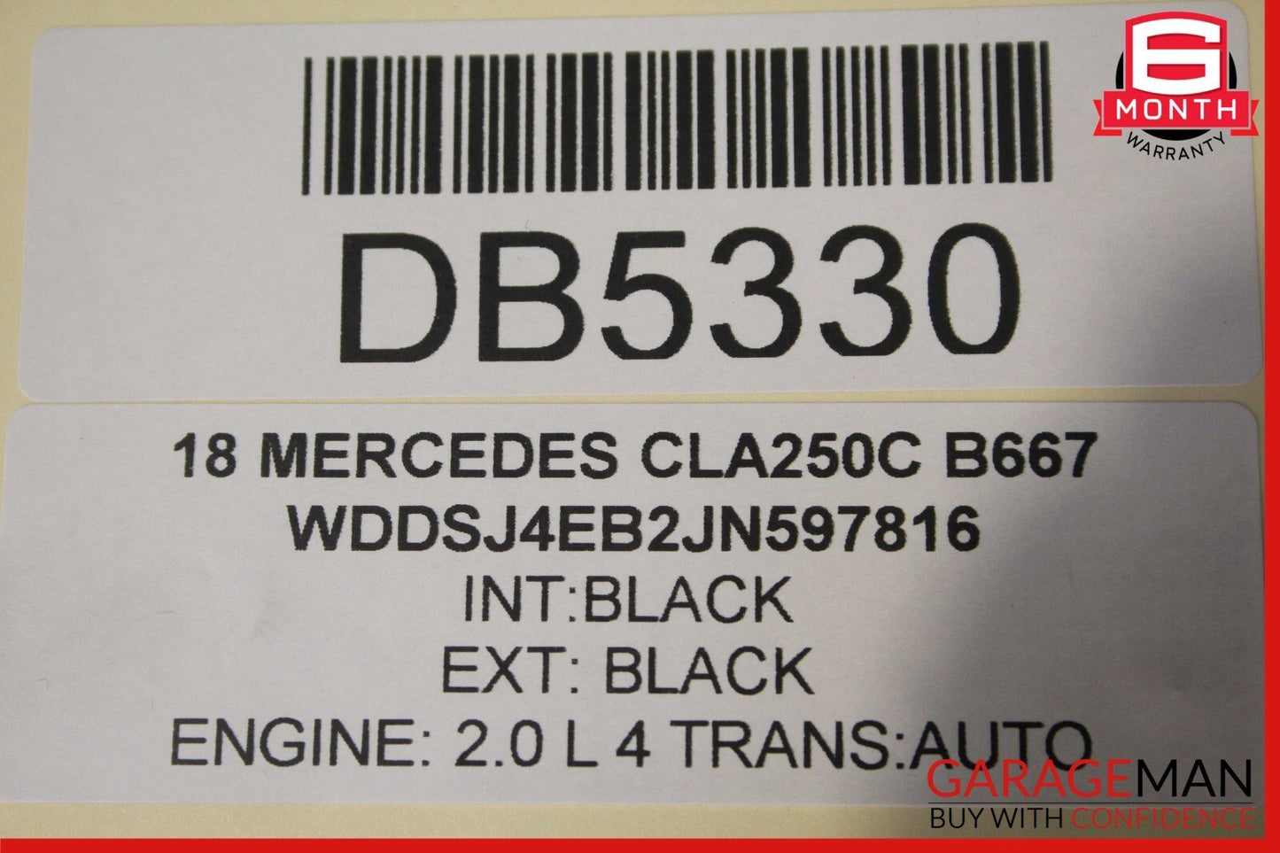 14-18 Mercedes W117 CLA250 2.0L Automatic Tranny Transmission Assembly 83k
