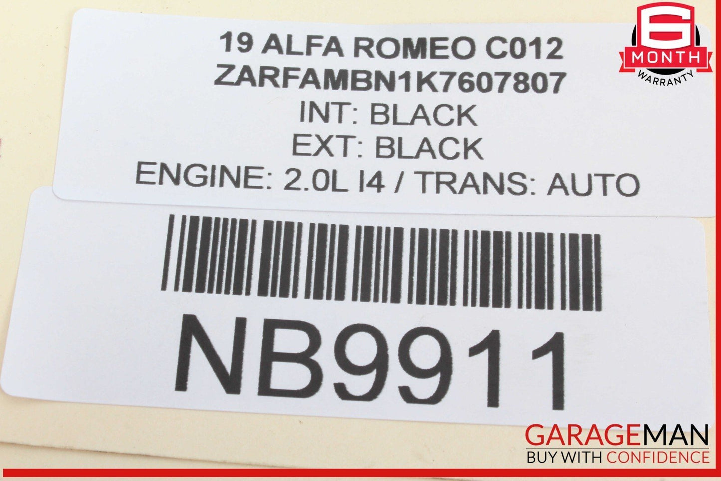 17-22 Alfa Romeo Giulia Center Air Dash AC A/C Heater Vent Black 1561382370 OEM