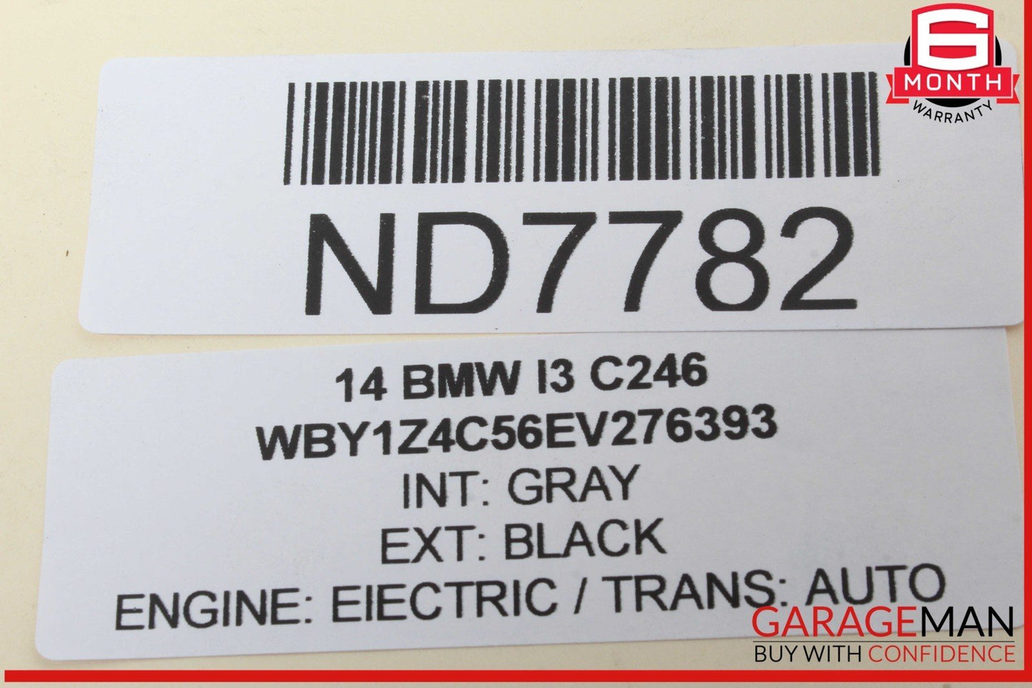 14-21 BMW i3 I01 Hybrid Rear Left Driver Side Spindle Knuckle Wheel Hub OEM