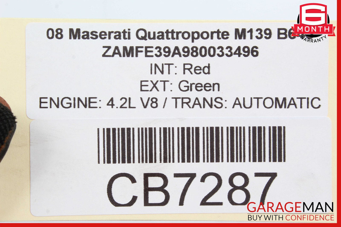 03-10 Maserati Quattroporte M139 Lower Control Arm Rear Left Side OEM