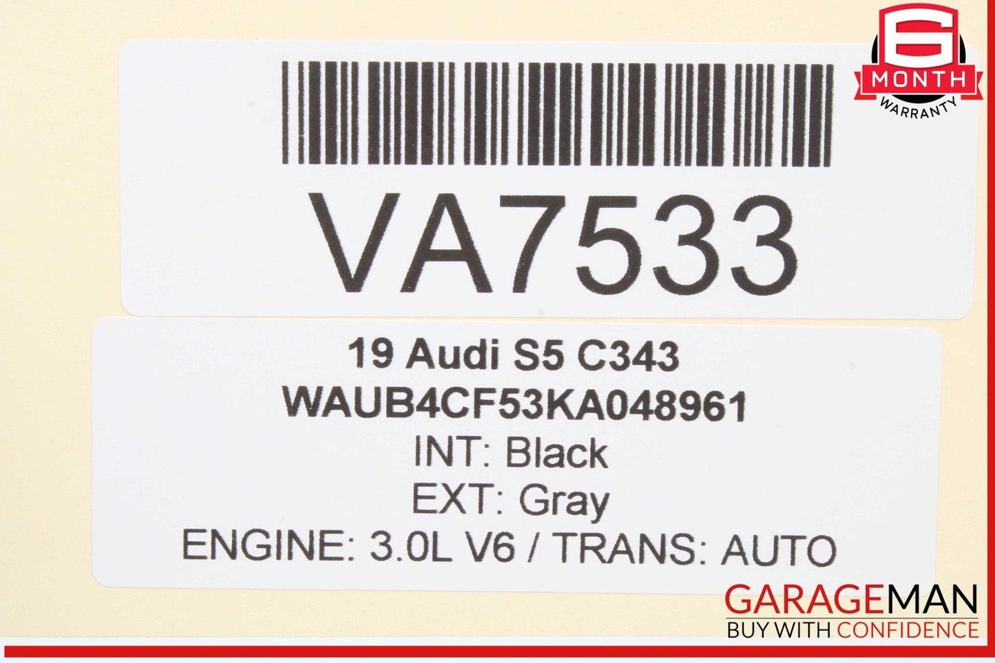 17-24 Audi S5 A4 Rear Left Driver Side Rearward Trailing Control Arm 8W0501529D