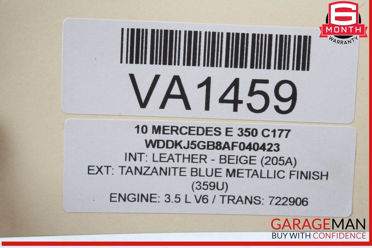 08-17 Mercedes W207 E350 C300 Rear Right Side Spindle Knuckle Hub w/ Rotor Disc