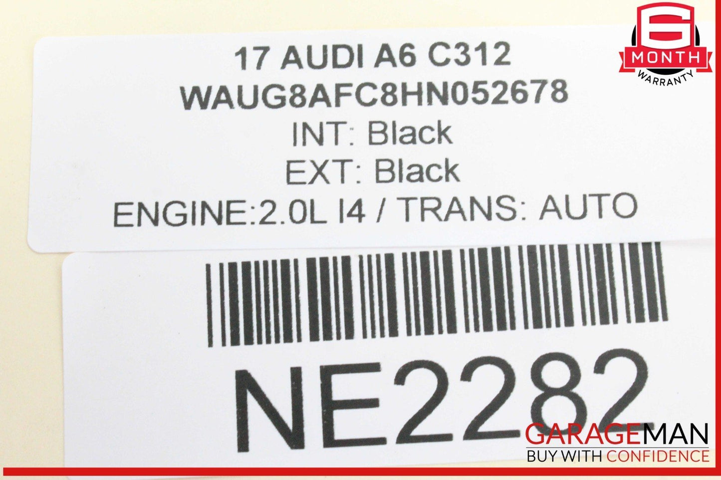 12-18 Audi A6 A7 Rear Left Driver Side Suspension Lower Control Arm OEM