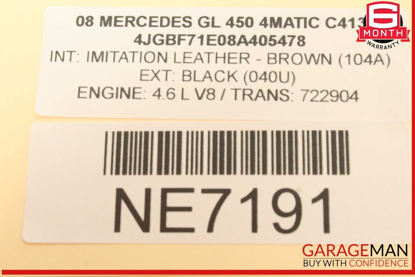 06-13 Mercedes X164 GL450 4MATIC Front A/C AC Heater Climate Control Switch OEM