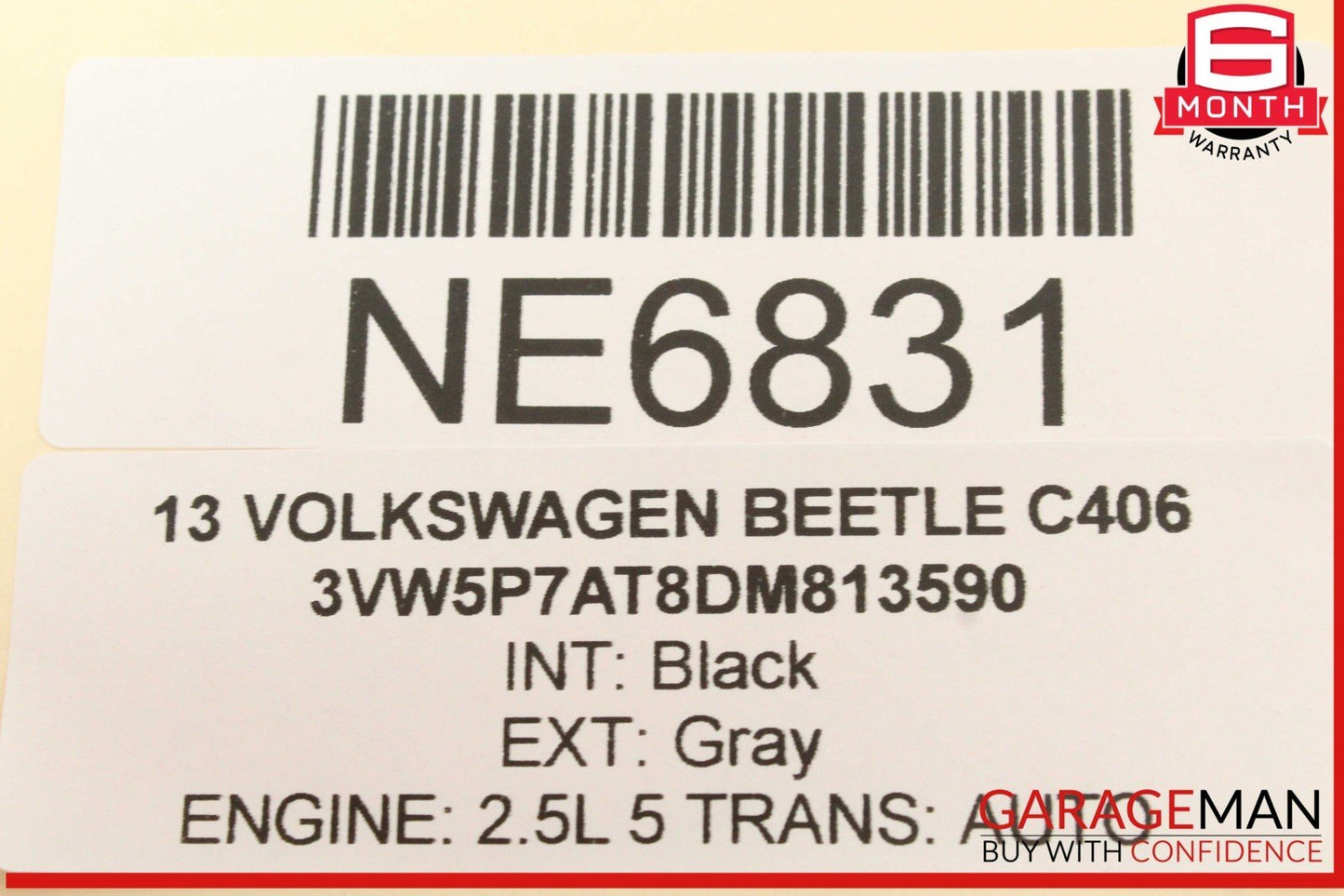 12-19 Volkswagen Beetle Front Dash AC Air Conditioning Climate Control Panel OEM
