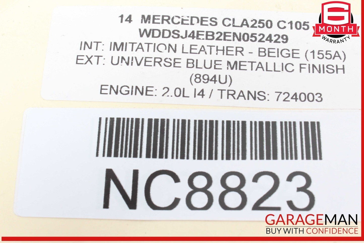 14-20 Mercedes W117 CLA250 Corbeau Front Racing Seat Belt Seatbelt Harness OEM