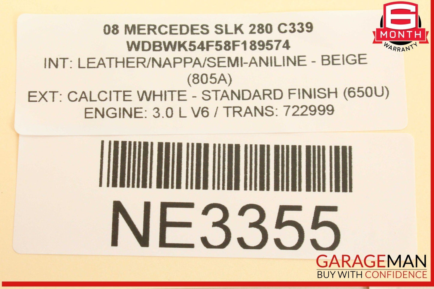 05-11 Mercedes R171 SLK280 SLK350 Rear SAM Module Relay Fuse Box Assembly OEM