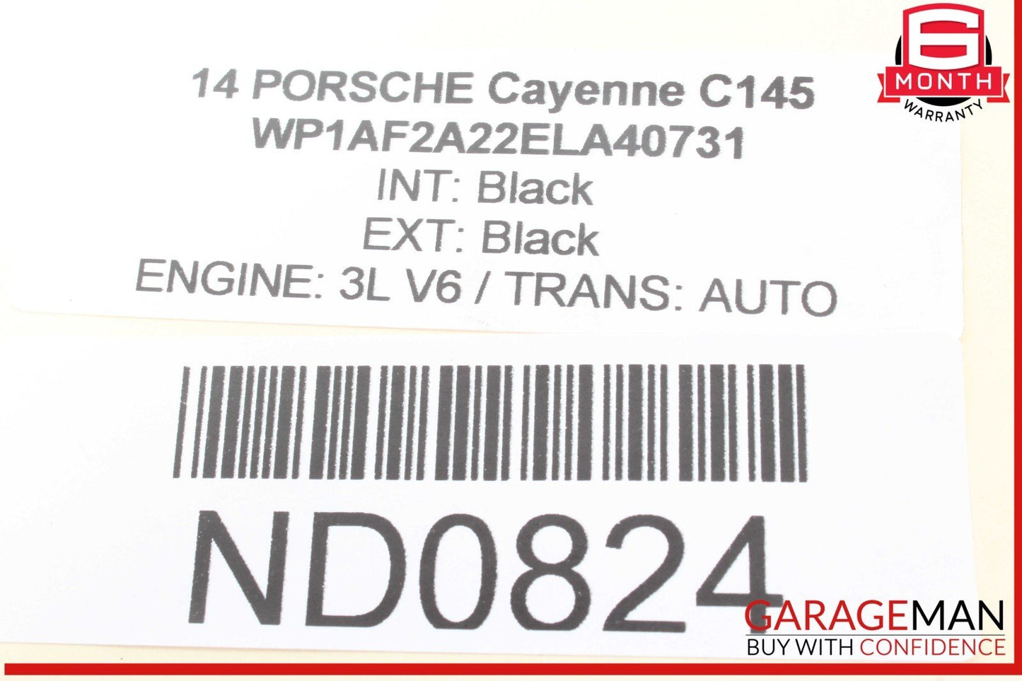 11-14 Porsche Cayenne 958 Rear Left Driver Side Spindle Knuckle Wheel Hub OEM