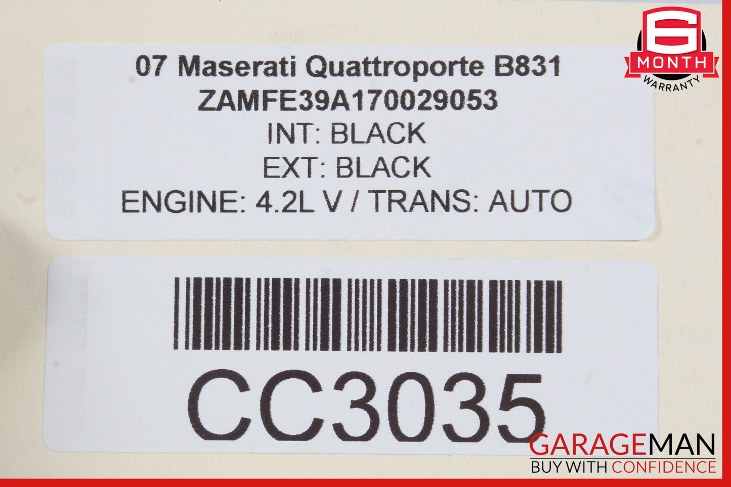 04-08 Maserati Quattroporte M139 Front Engine Sub Frame Subframe Crossmember OEM