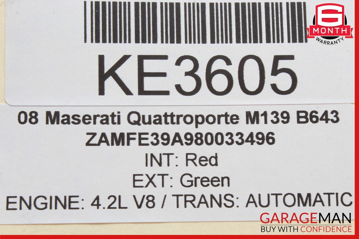 2008 Maserati Quattroporte Satellite Radio Receiver Digital Tuner Pionner XDV-P6
