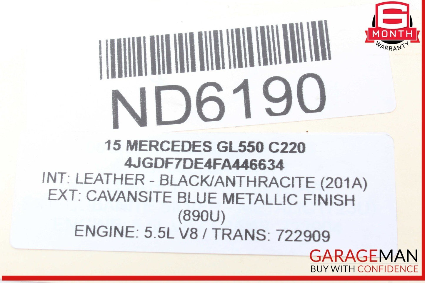 12-19 Mercedes X166 GL550 GLS550 Front Right Wheel Spindle Knuckle Hub Bearing