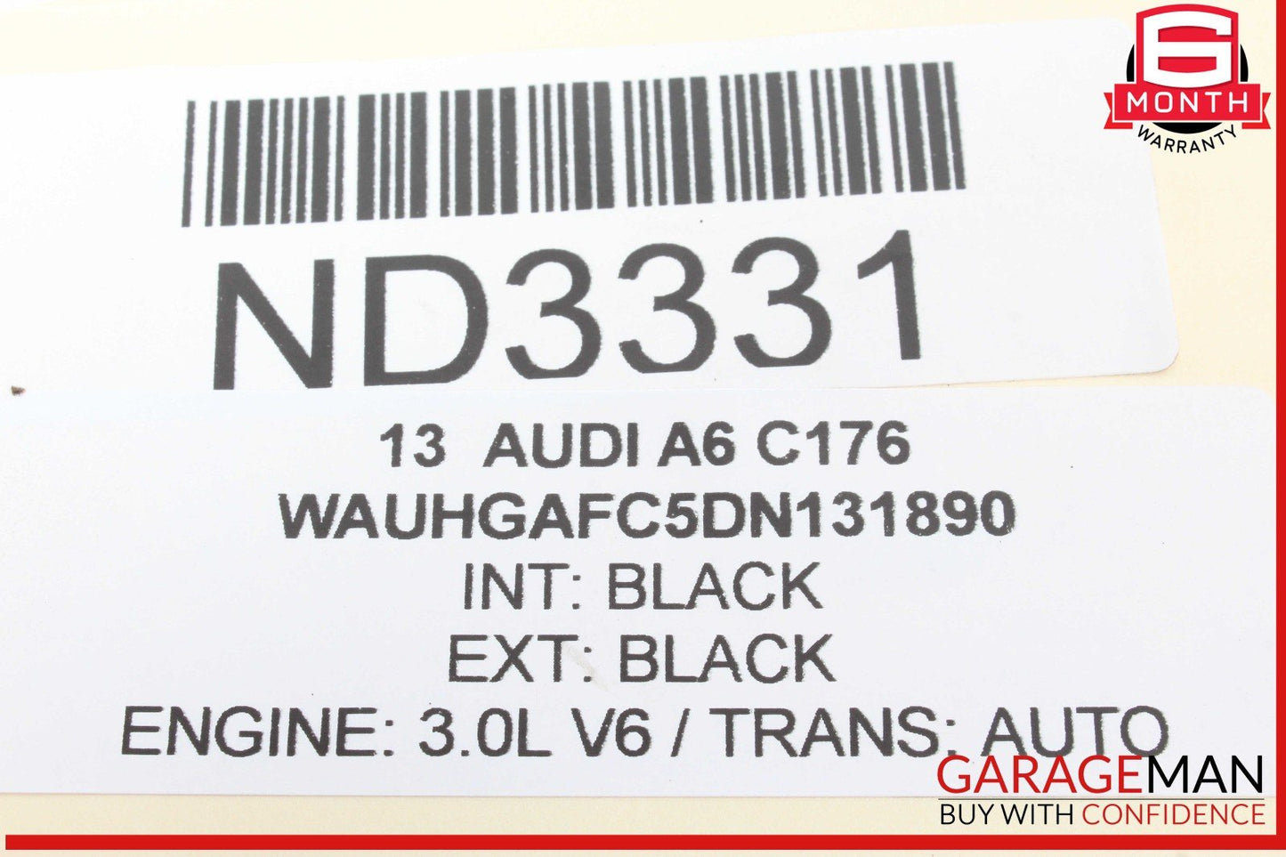 12-15 Audi A6 Air Conditioning AC A/C Pipe Hose OEM