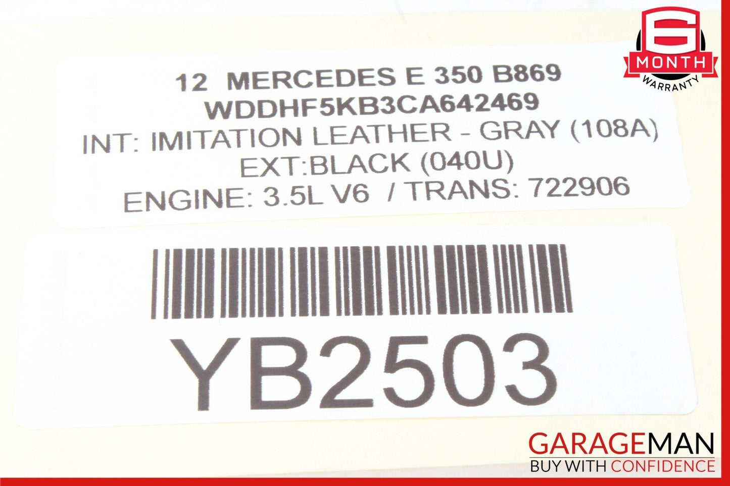 10-18 Mercedes W212 CLS550 E350 Rear SAM Module Relay Fuse Box 2129005001 OEM