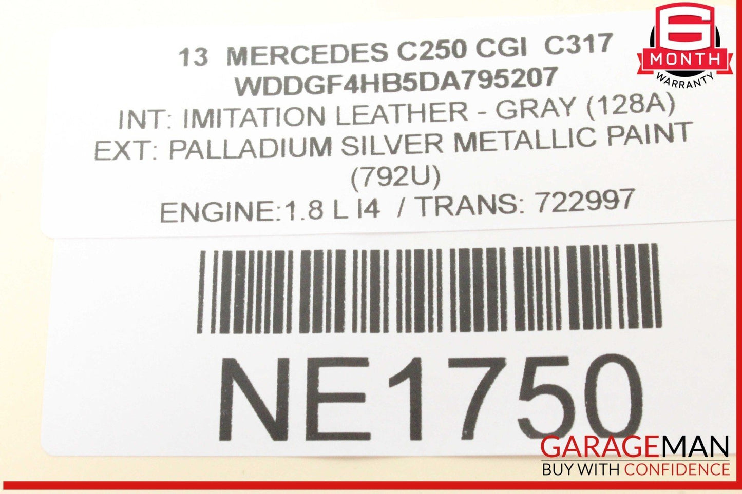 12-14 Mercedes W204 C250 CGI Rear Fuse Relay Box Module 2049060205 OEM
