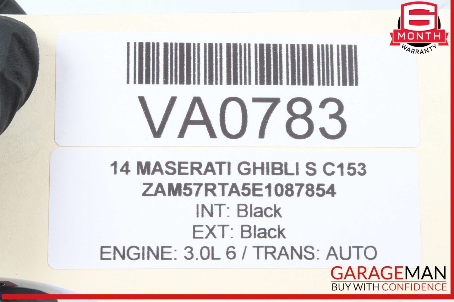 14-17 Maserati Ghibli S Front Right Side Exterior Door Handle Assembly OEM