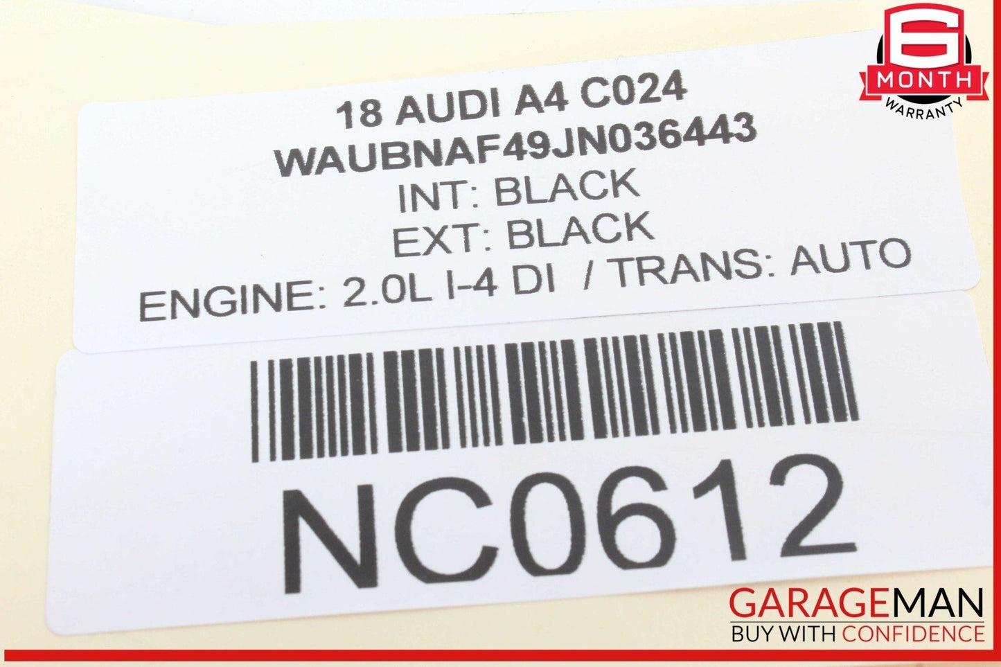 17-24 Audi A4 Quattro Rear Right & Left Side Door Panel Audio Speaker Speakers