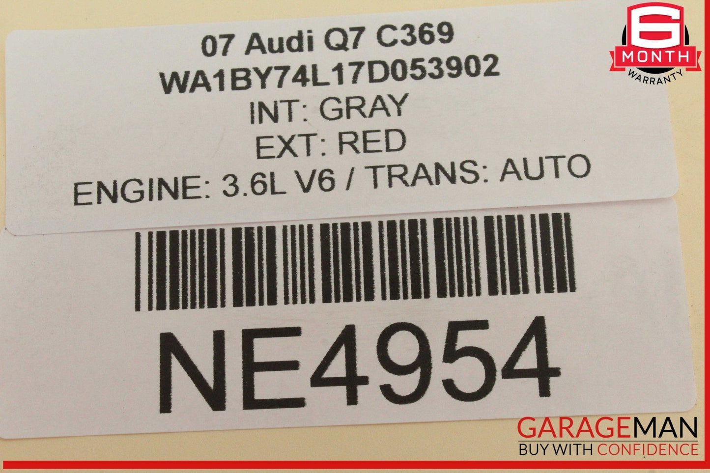 07-09 Audi Q7 Volkswagen Touareg Timing Chain 03H109503 OEM